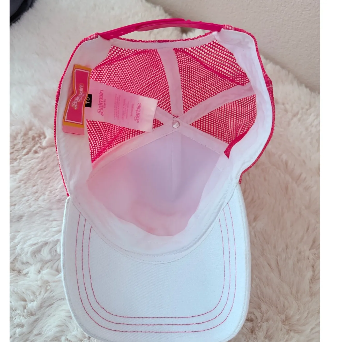 Mattel Creations‎ Balmain X Barbie Movie White Cap RARE - Image 5