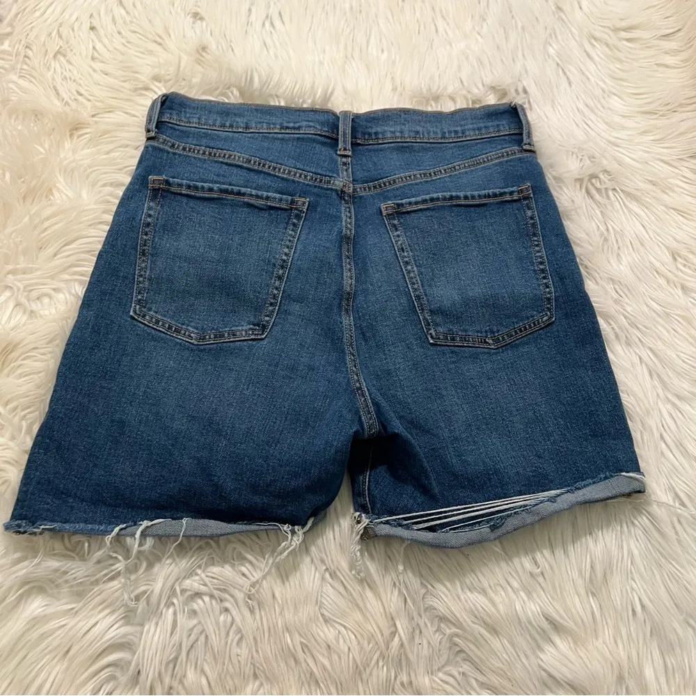 Old Navy Ski-High Denim Short Medium Wash 12 - Image 8