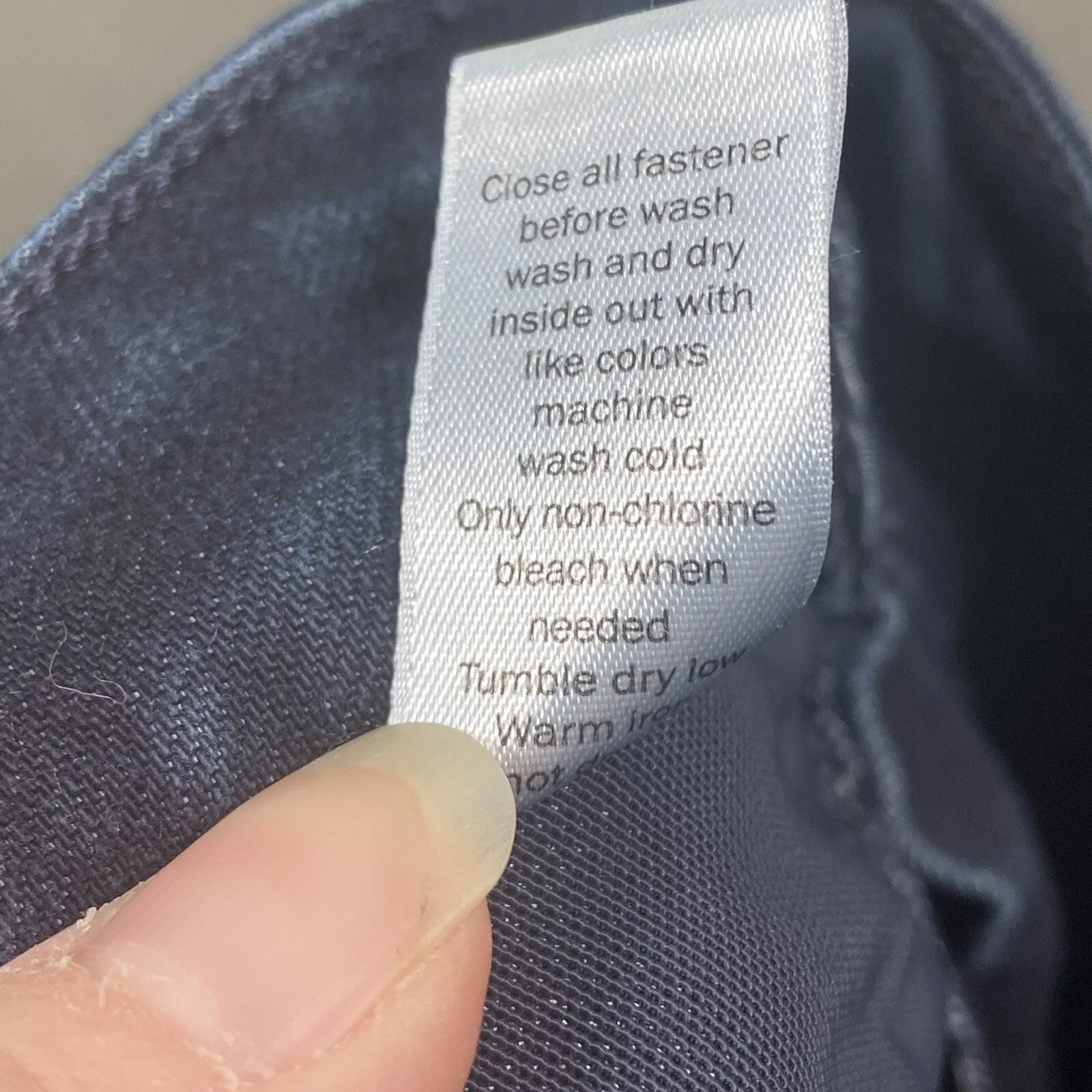 Athleta Womens Jeans Size 4 Navy Blue Denim Dark Wash 5-Pocket Design Skinny - Image 6