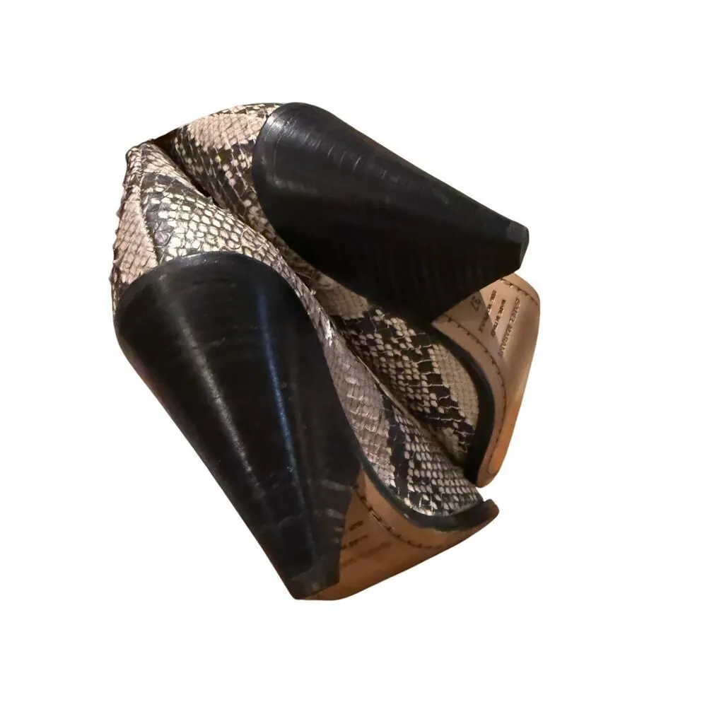 NWT Isabel Marant Lemsey Snake-Effect Leather Boots, EU 37 (US 7) - Image 7