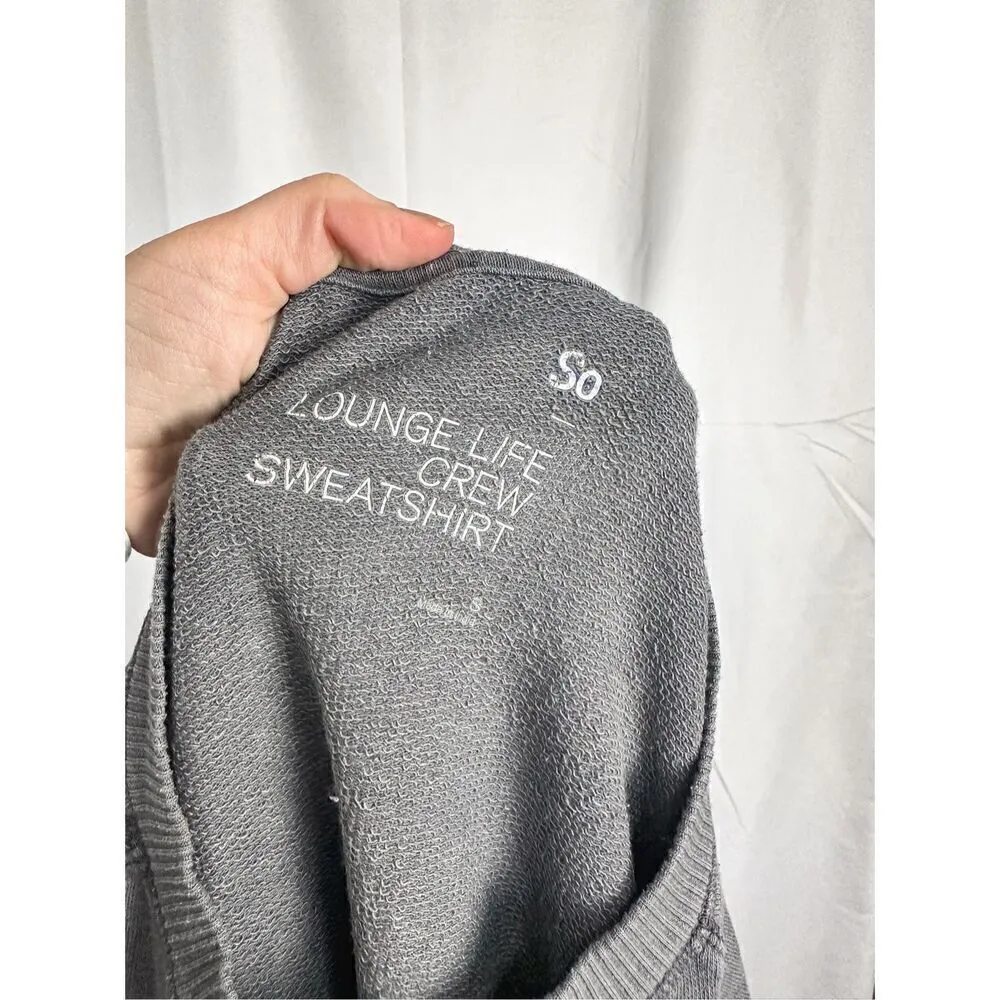 SO  gray sweatshirt - Image 3