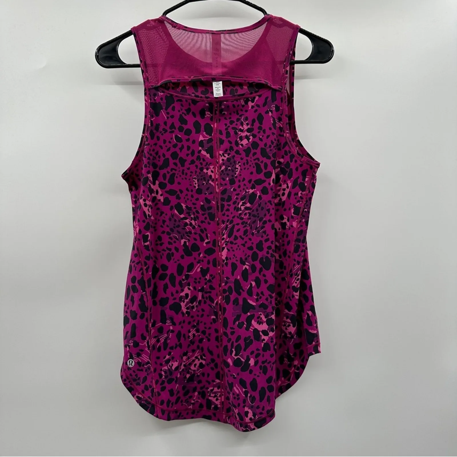 Lululemon Sculpt‎ Tank Top in Cheetah Camo Magenta Purple Multi/Magenta Purple 4 - Image 6