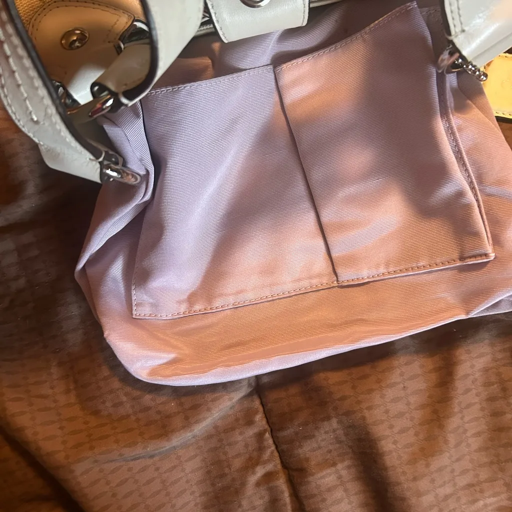 COACH SOHO OPTIC LINEN LG LYNN HOBO - Image 11