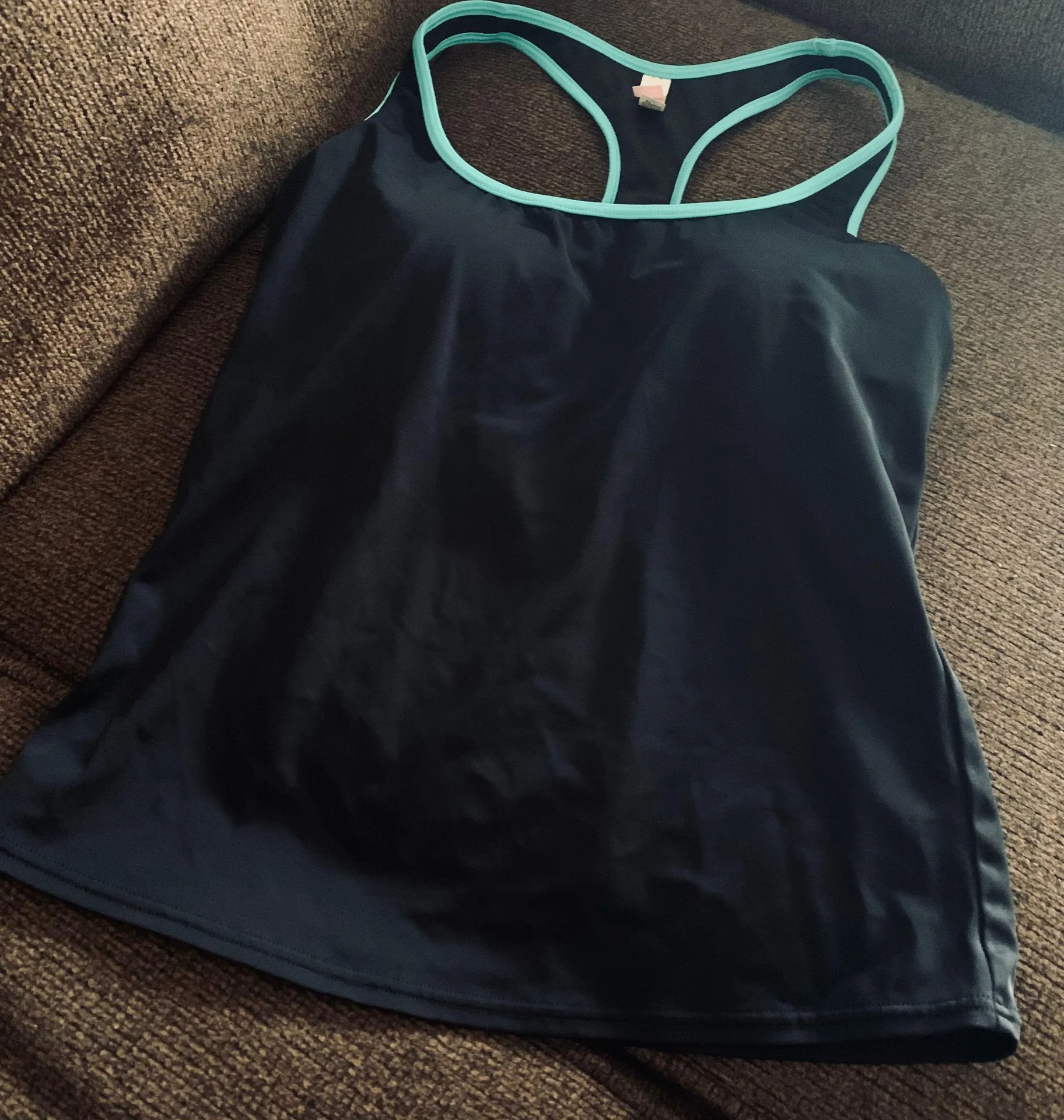 Victoria secret workout teal tank top - Image 5