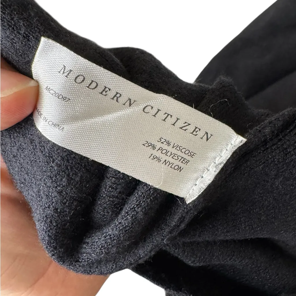 NWOT Modern Citizen Bora Off-Shoulder V-Neck Sweater Dress XS - Image 5