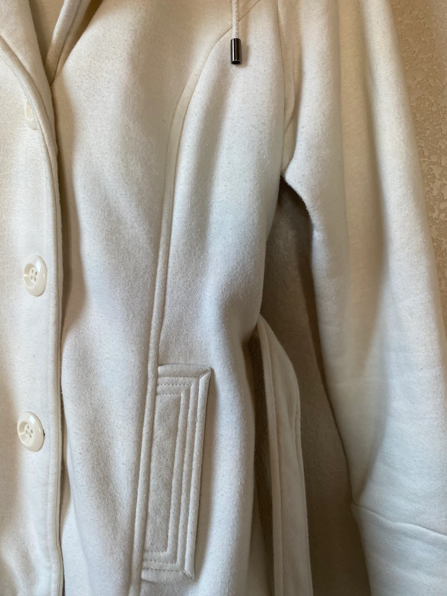 Jones New York Peacoat In Cream - Image 5