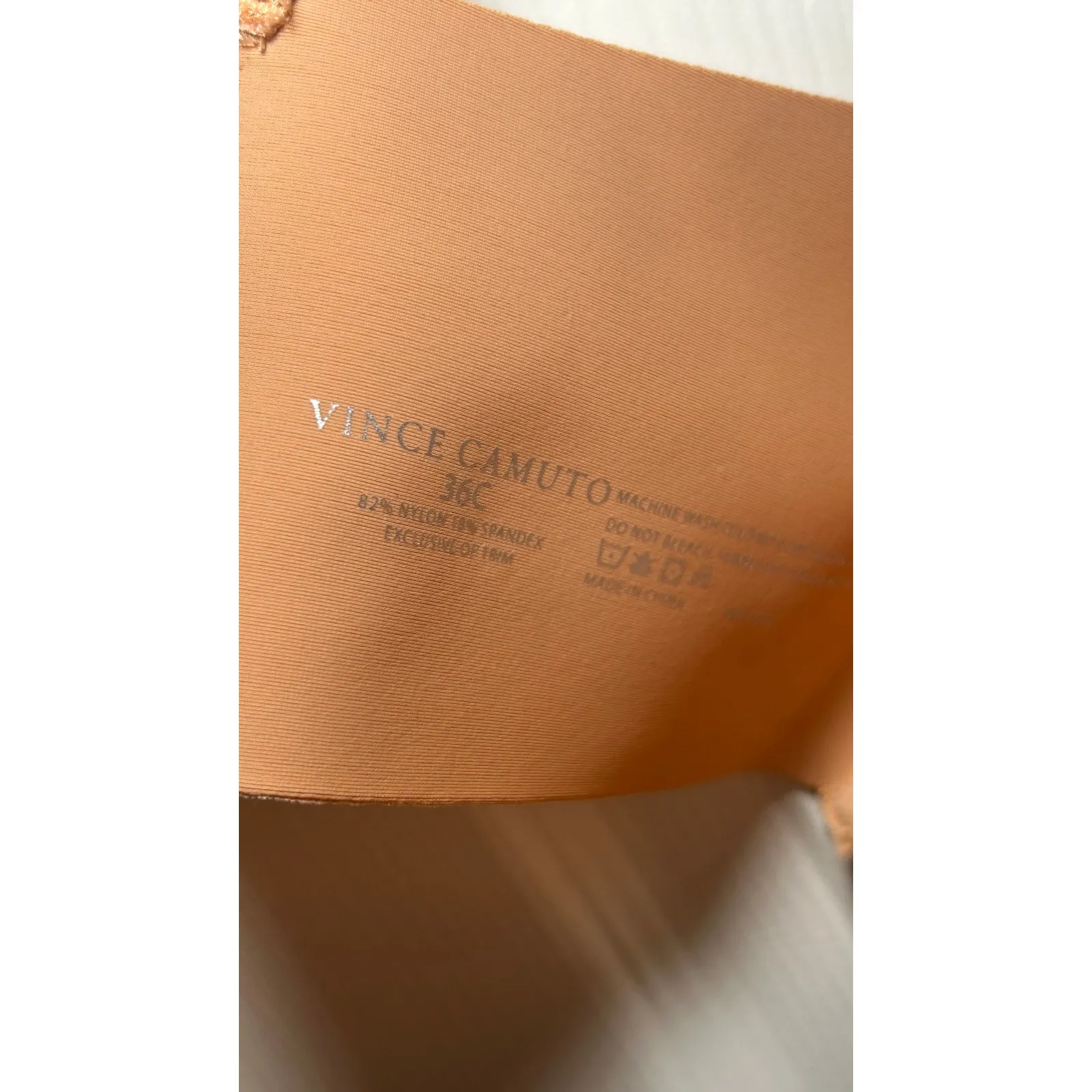 Vince Camuto Lightly Lined T-Shirt Bra Nude Seamless Everyday Comfort 36C - Image 5