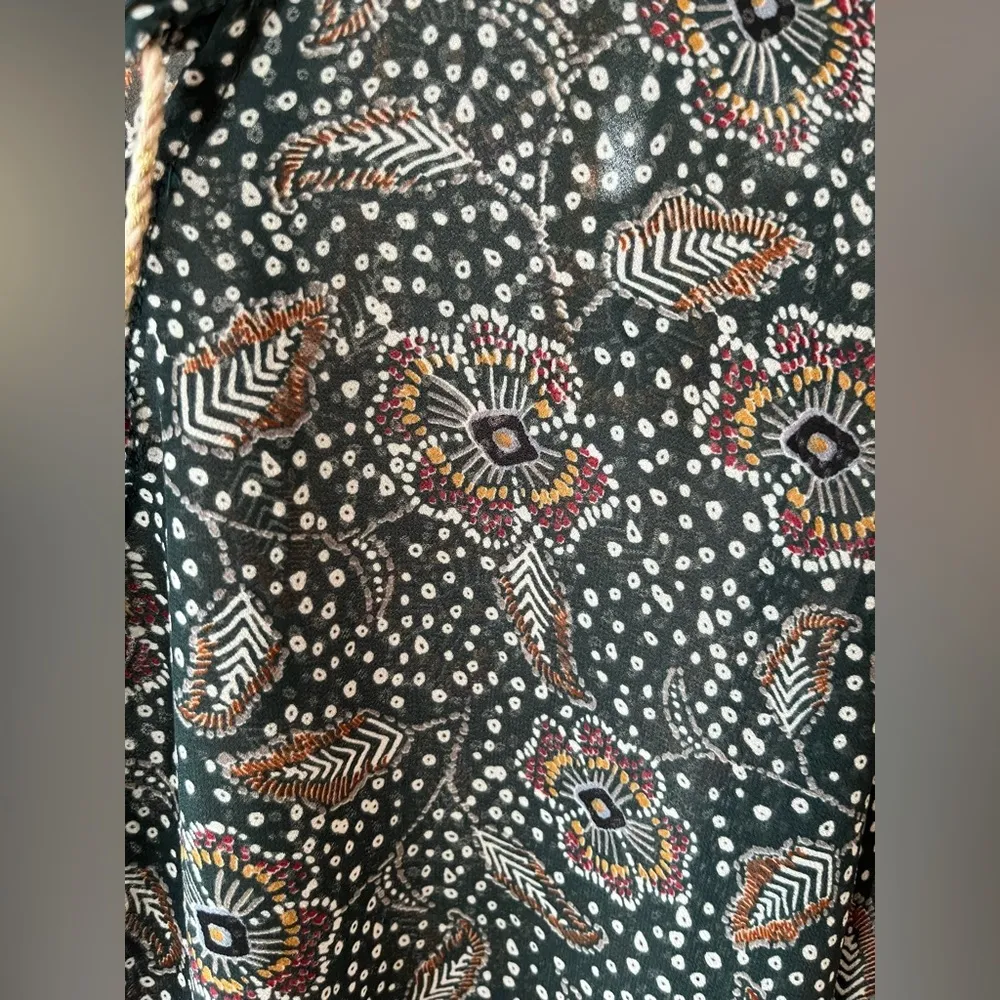 Sweewë Paris Bohemian/Boho Style Sheer Peasant Blouse‎ - Image 5