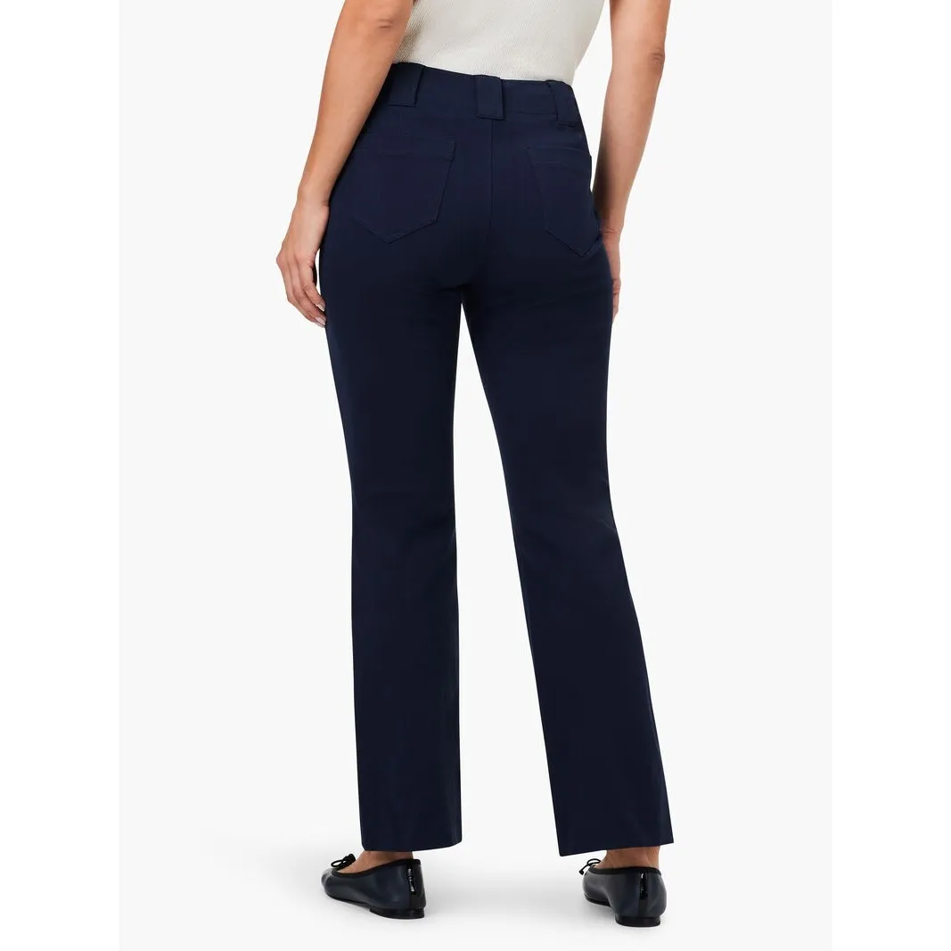 NIC + ZOE Plaza Demi Bootcut Ankle Pants In Dark Indigo Size 6 - Image 2