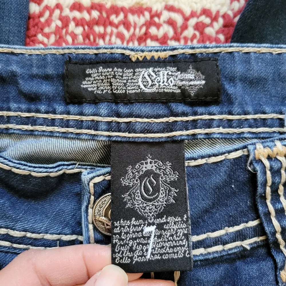 Cello Jean flap pocket bootcut jeans size 7 - Image 5