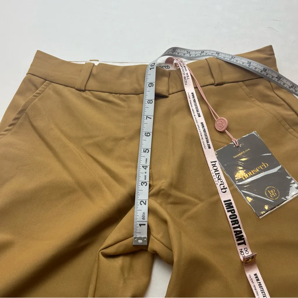 House of CB Cameron‎ Relaxed Tailored Trouser Caramel Pant Womens Size XS NEW - Image 10