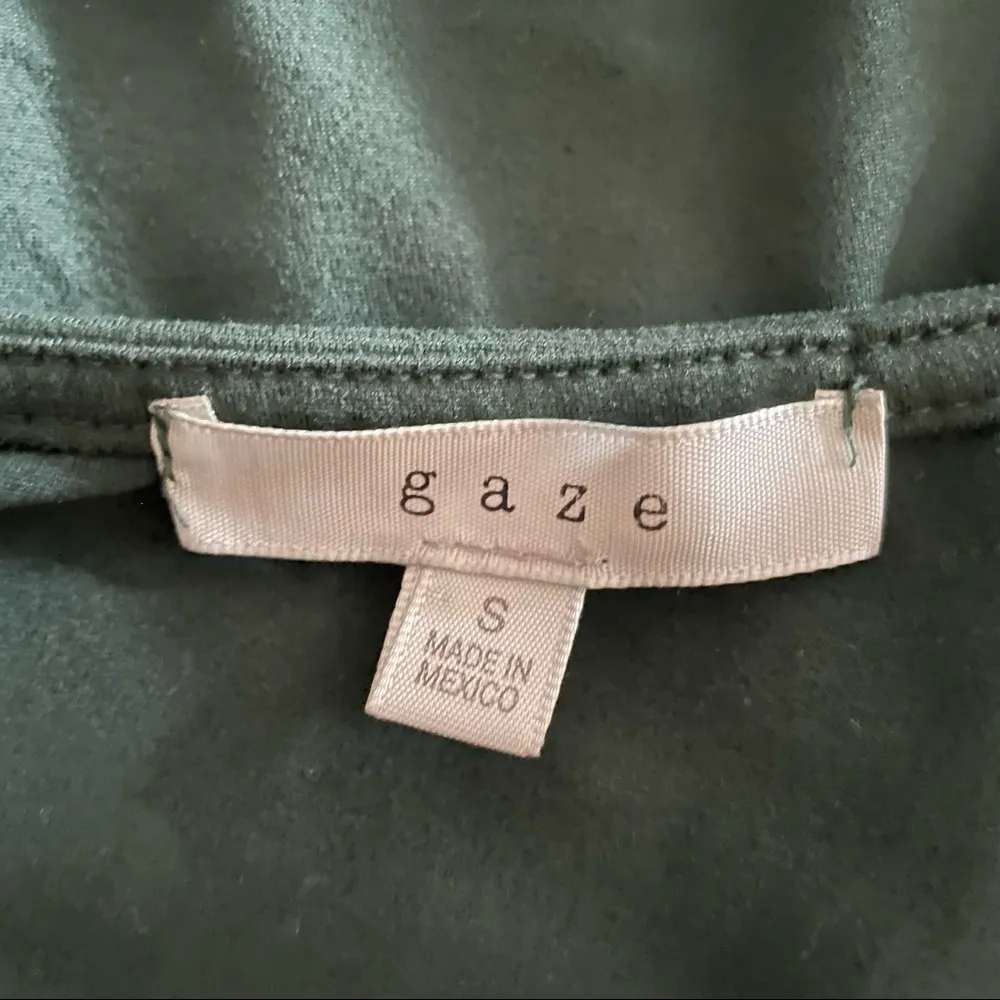 Gaze Green Cropped Top Size Small Crop - Image 5