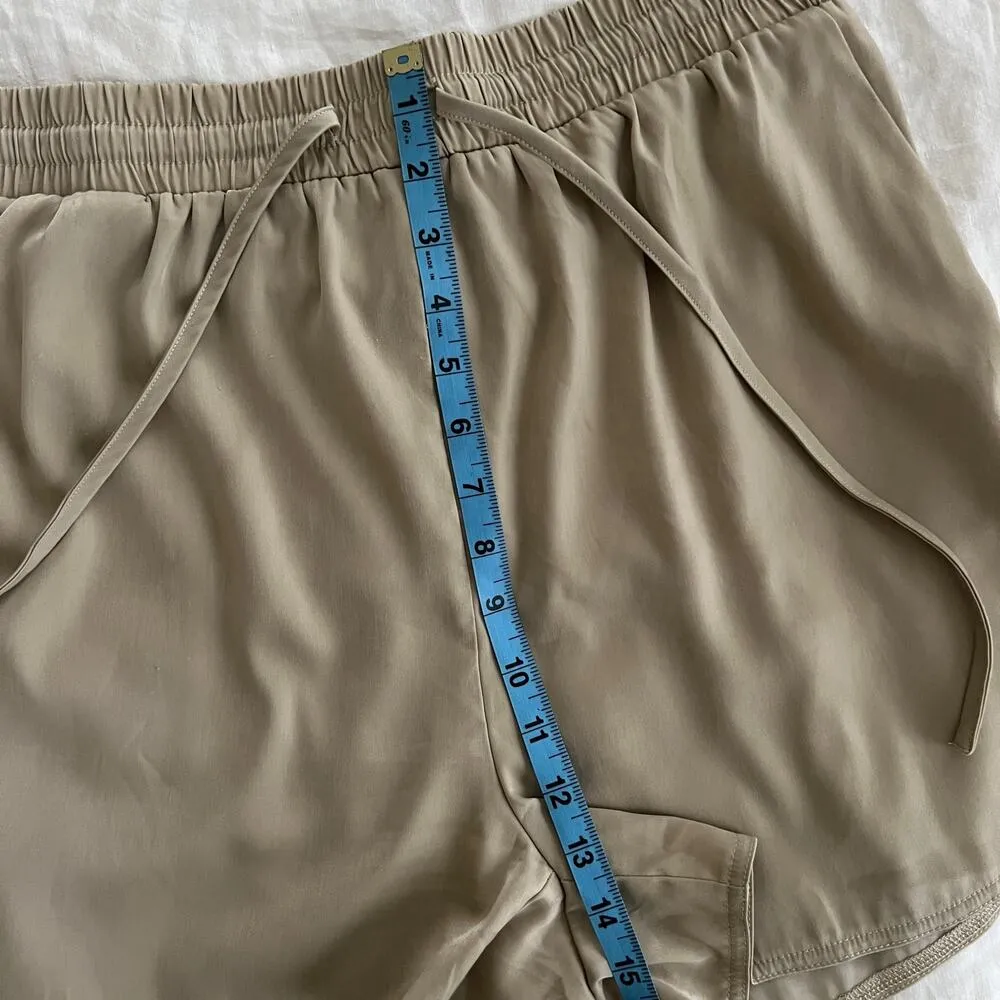 4th and Reckless Tan / Taupe Drawstring Shorts Size XXL - Image 9