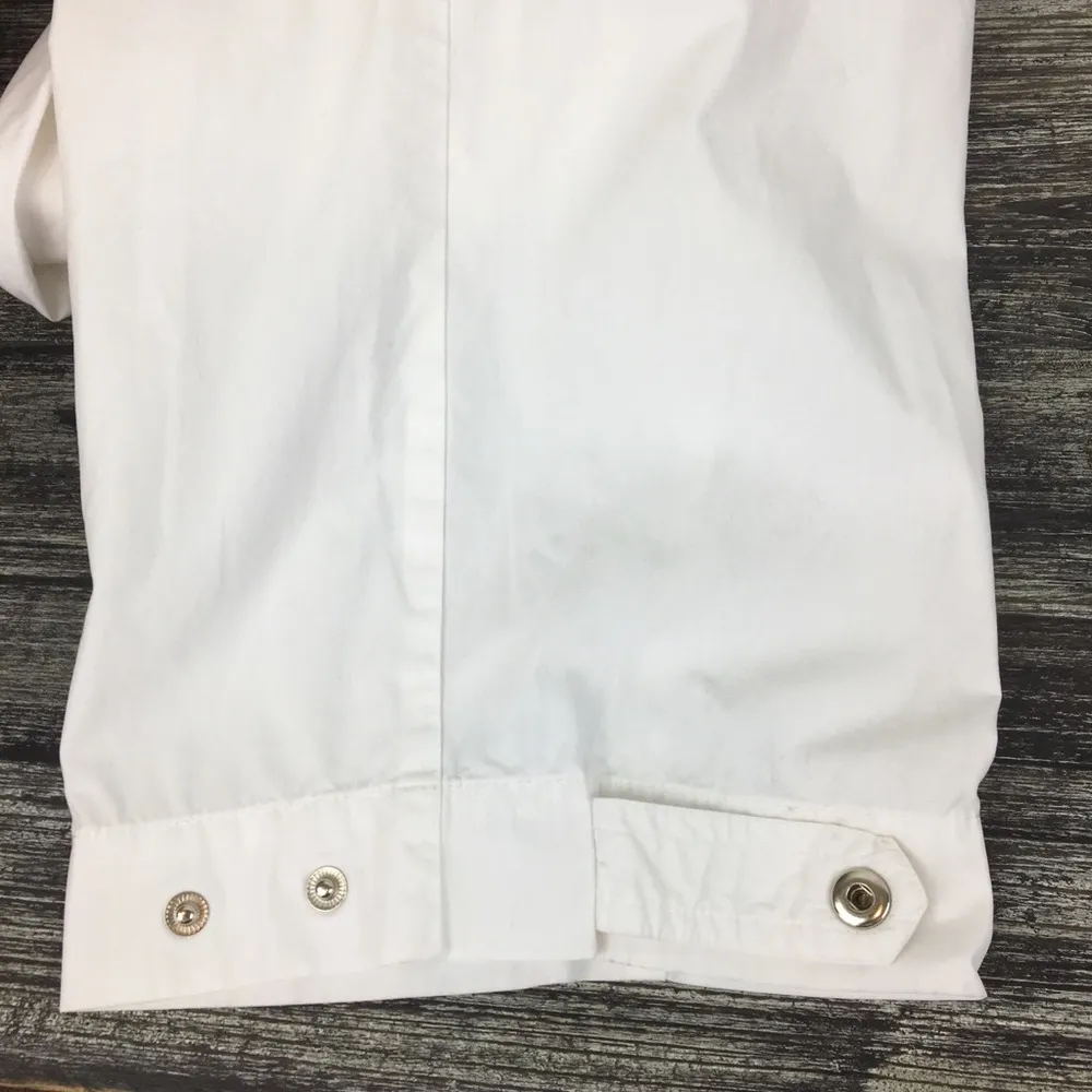 Ralph Lauren Chaps White Cotton Capri Cargo Pants 10 - Image 4