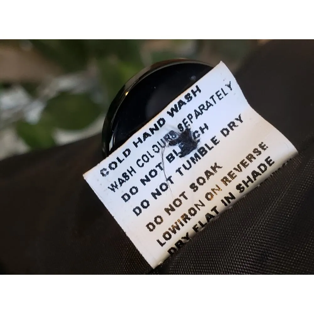 Princess Polly Blazer Jacket Women's XS Black White Houndstooth Single Breasted - Image 6