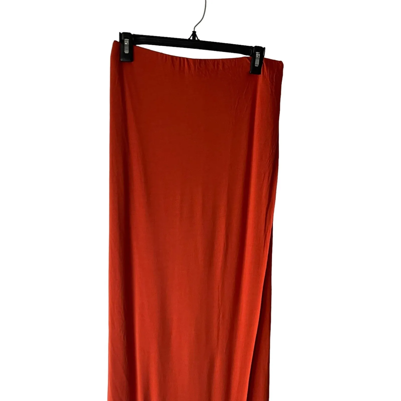 FP Beach‎ NWOT Women's Size Small Orange Maxi Tube Top Sleeveless Dress - Image 2