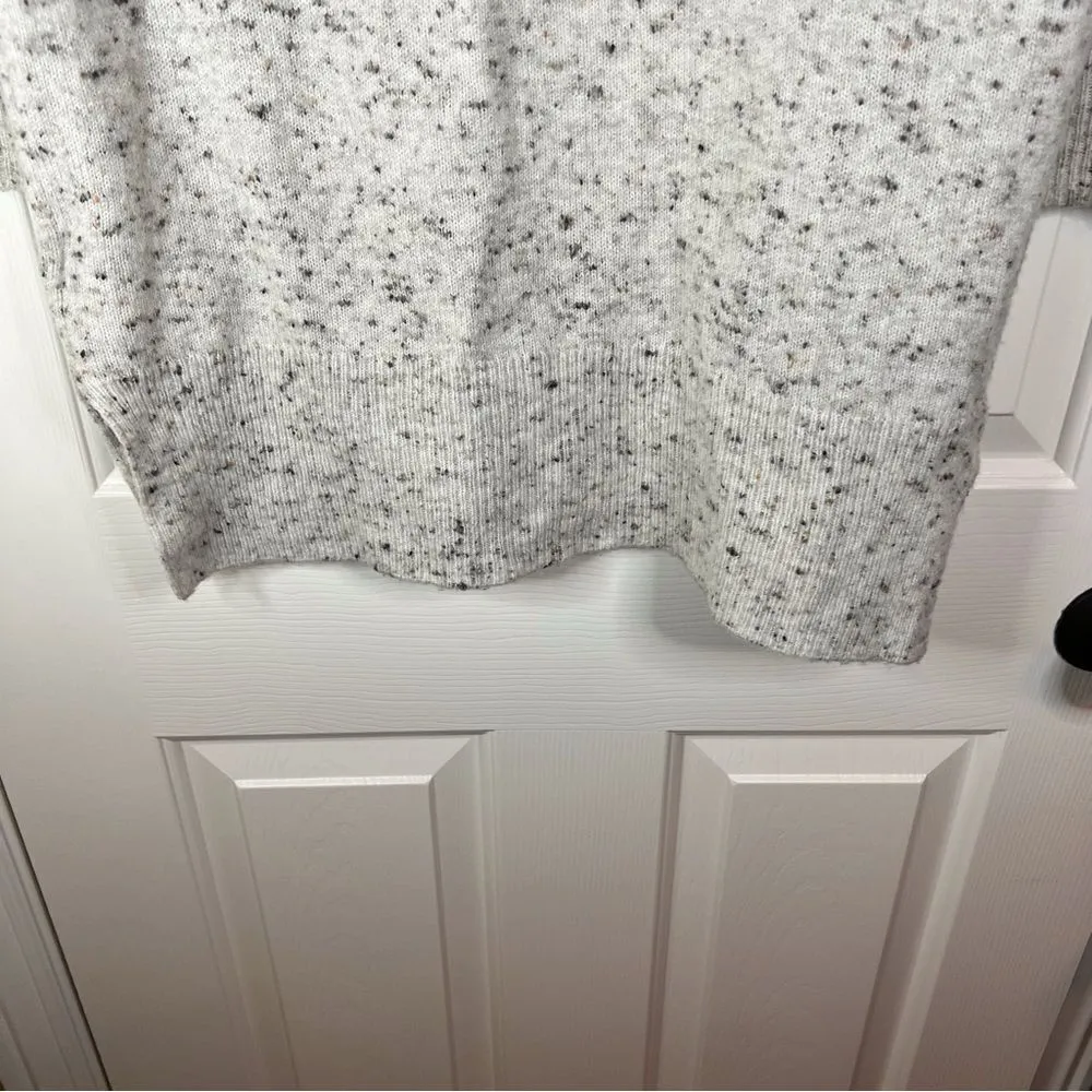 Madewell Kent Donegal Grey Speckled Wool Blend Cardigan Sweater Size‎ XS - Image 9