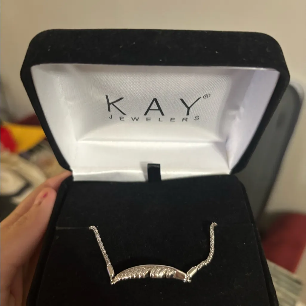 Kay Jewelers Feather Bracelet - Image 2