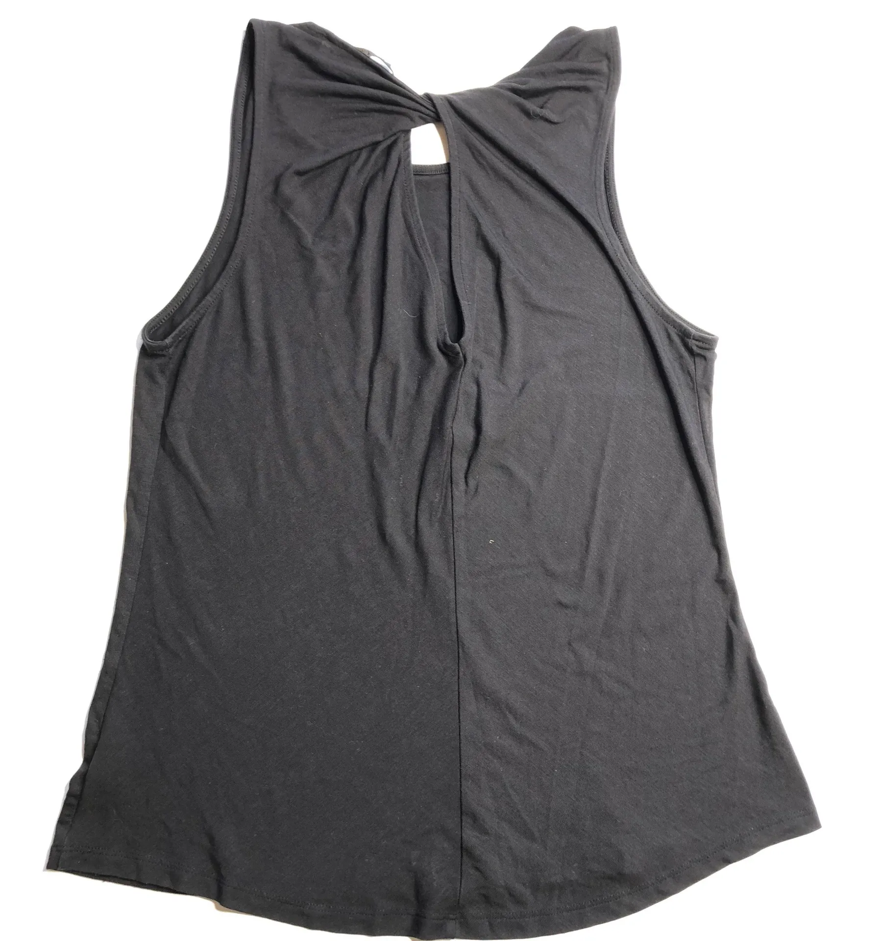 Athleta Cloudlight Twist Back Tank Black - Image 2