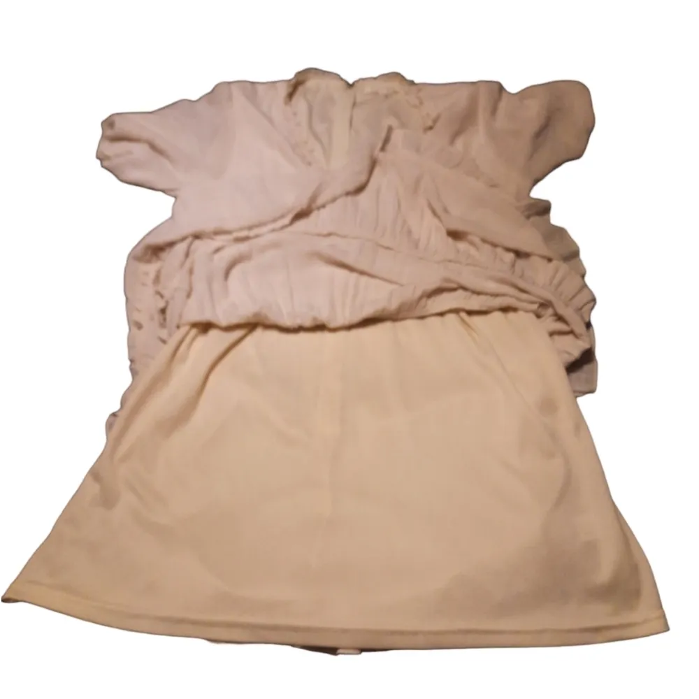 BAEVELY Cream Colored Dress Size Medium Tan - Image 6