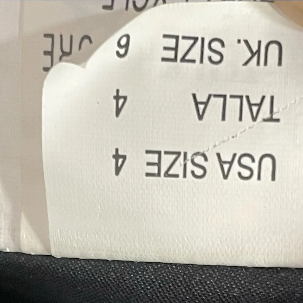 Mori Lee Black Lace Crystal Embellished Size 4 Strapless Formal Prom Gown - Image 4