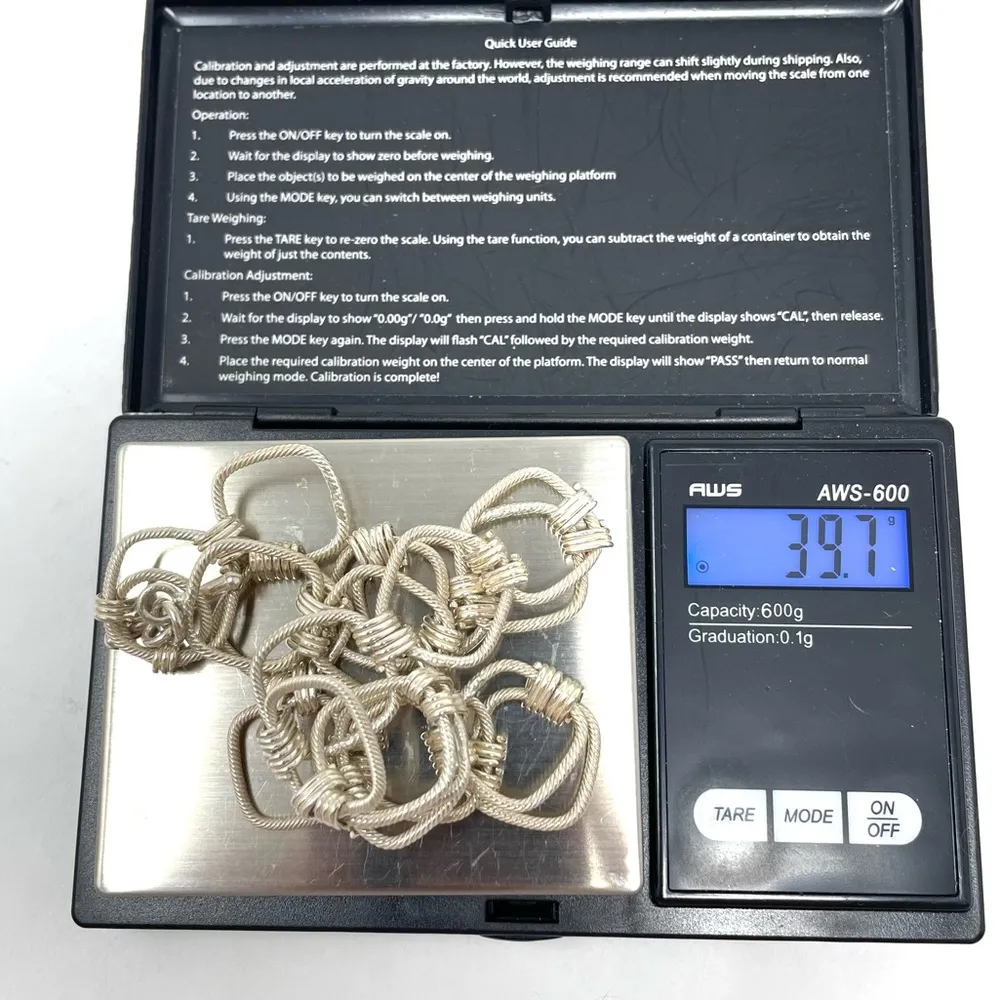 Mexico sterling silver 3 piece set, 61.5g - Image 12