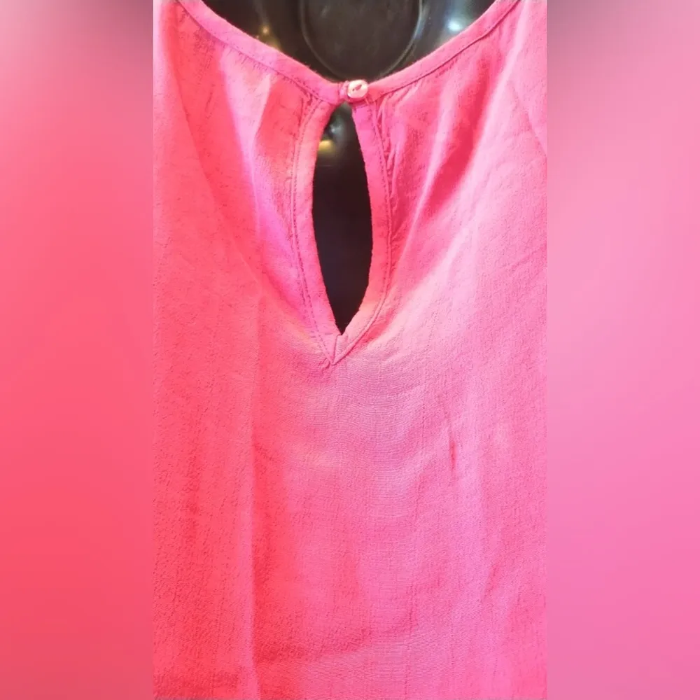 Charming Charlie Women's Sleeveless Embroidered Boho Peasant Dress Sz Large - Image 5