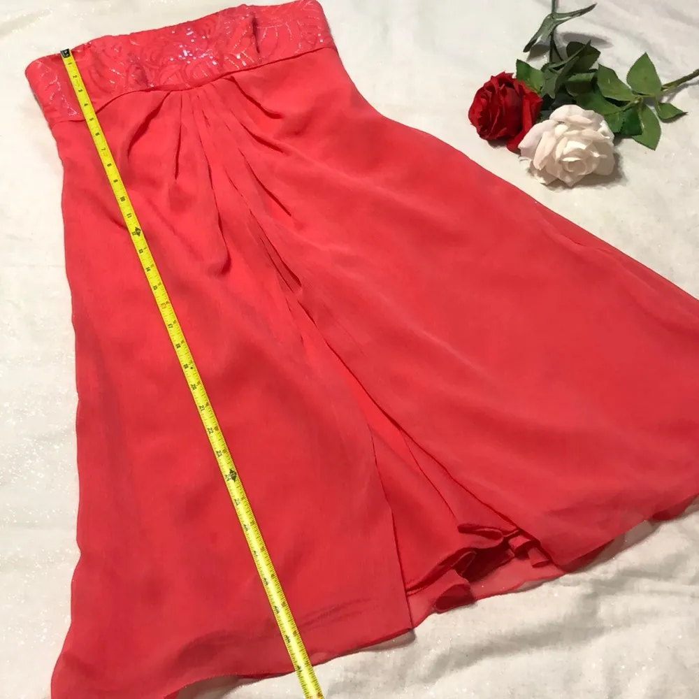 David’s Bridal Pink Strapless Dress 4 - Image 7