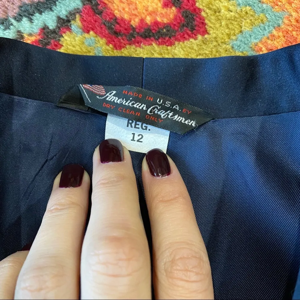 Vintage 80/90’s Weinstraub bros. Co. jacket Blue Size undefined - Image 10