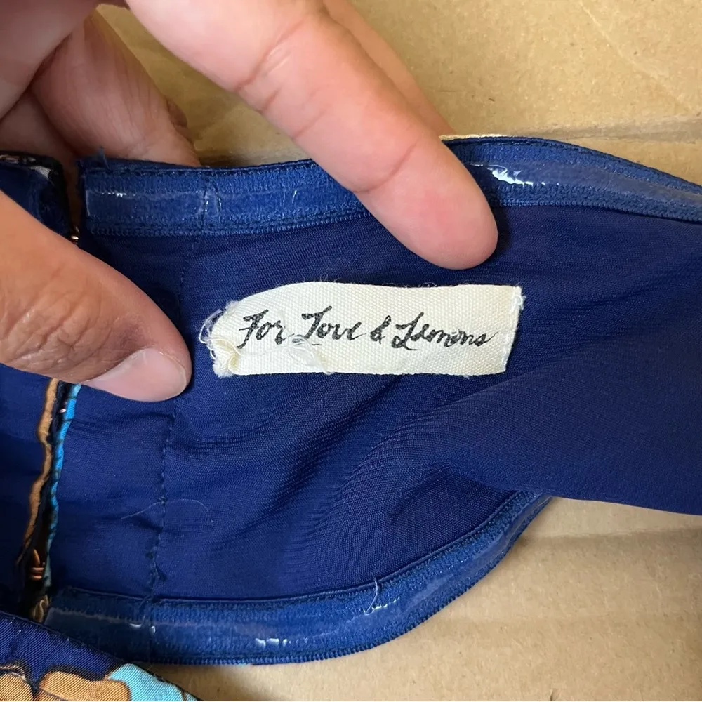 For Love & Lemons Magnolia Crop Top - Image 6