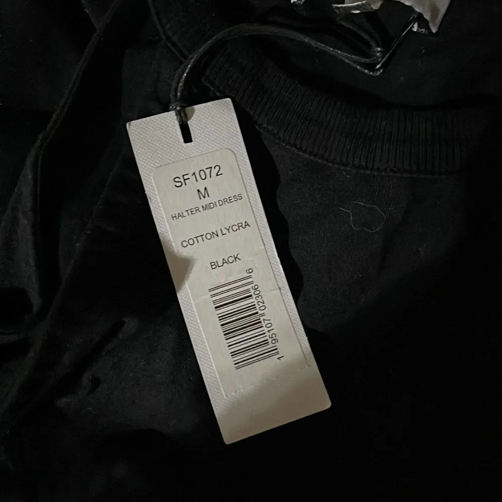 Michael Stars  Halter Midi Dress Black Medium NWT Maternity/ Post Maternity - Image 13
