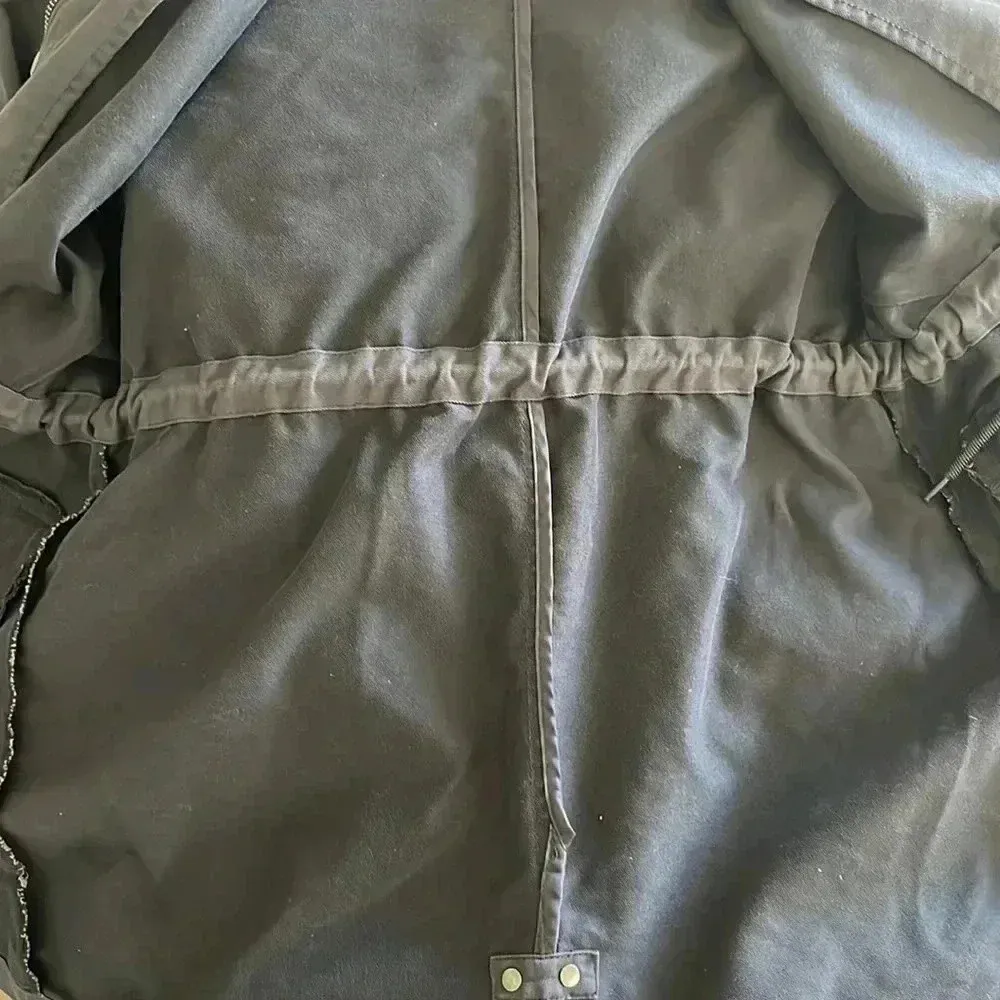 A New Day Utility Jacket NEW Gray Sz S - Image 8