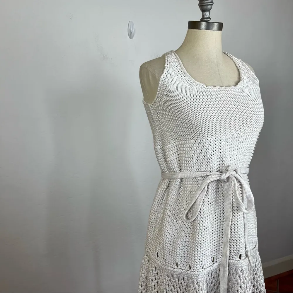 Stella McCartney Oat Knit Mini Tie Dress - Image 2