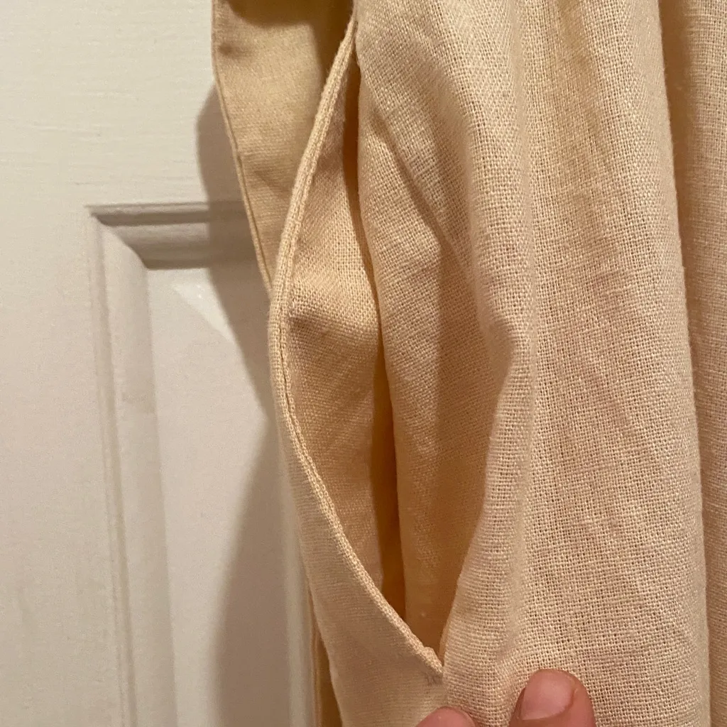 Anne Klein Cream Wide Leg Pants - Image 6