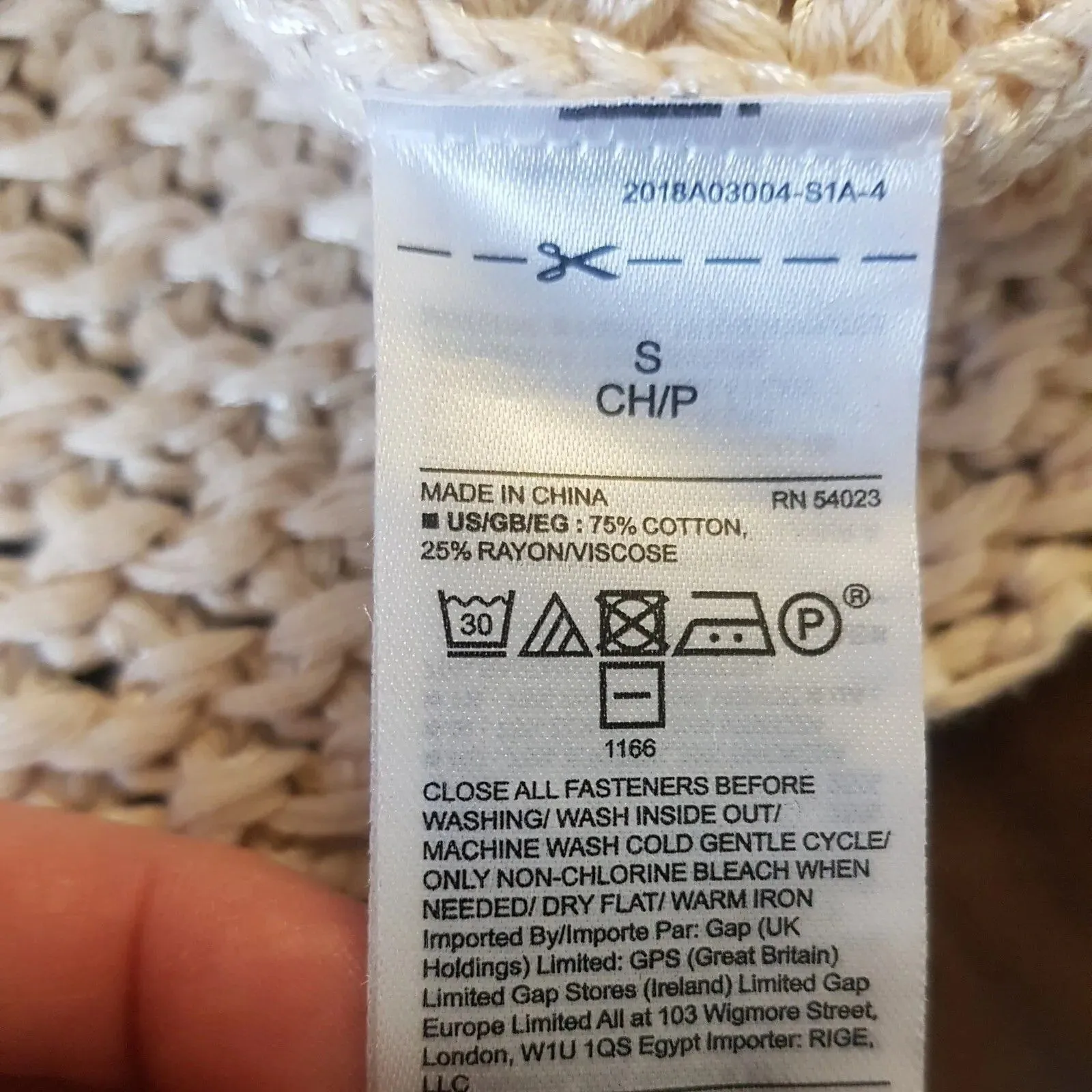 Gap Womens Sweater Tank Sz Small Crochet Beach Bohemian Boho Neutral Minimalist - Image 11