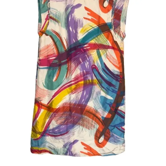 Tibi Multicolor Abstract Dress - Image 2