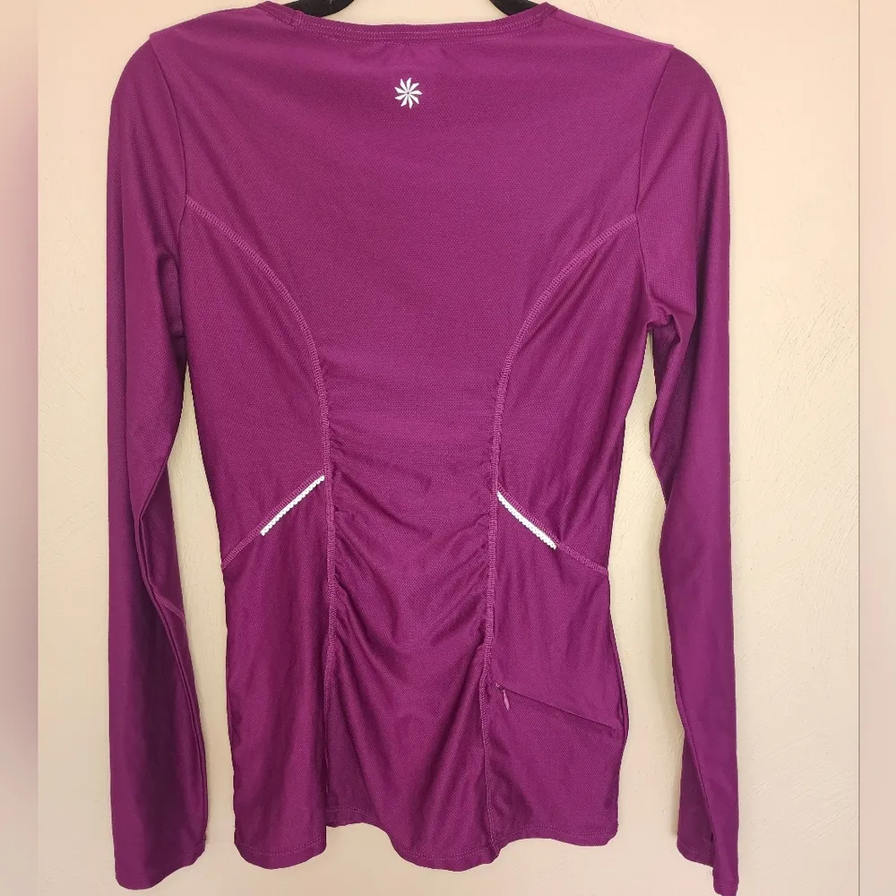 Athleta wick it running long sleeve top - Image 3