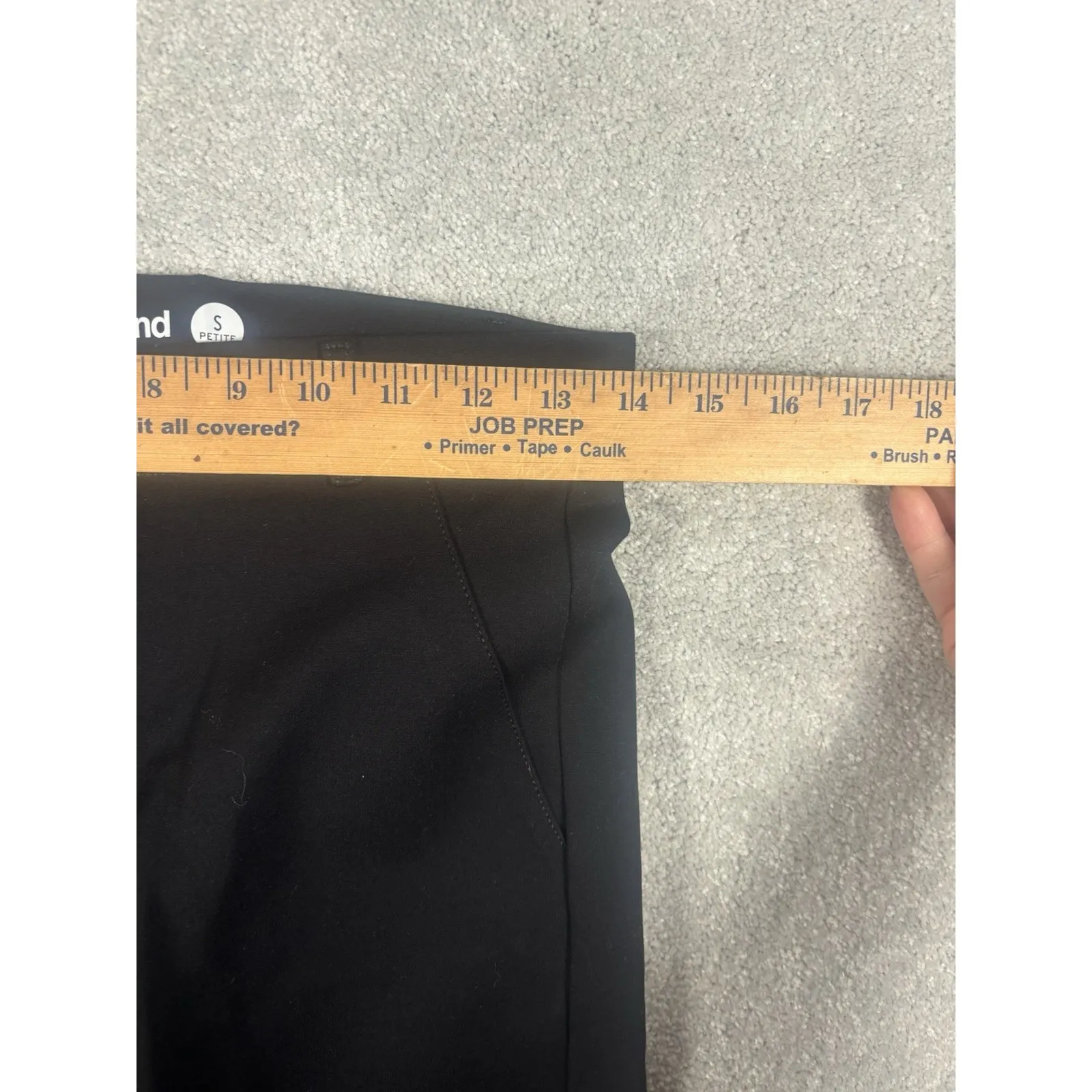 Betabrand‎ Classic Dress Pant Yoga Pants Black Sz Small PETITE - Image 7