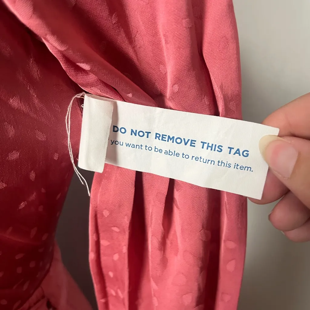 Fame and Partners Women's The Maude Wrap Dress - Lily Pink size 6 new - Image 6