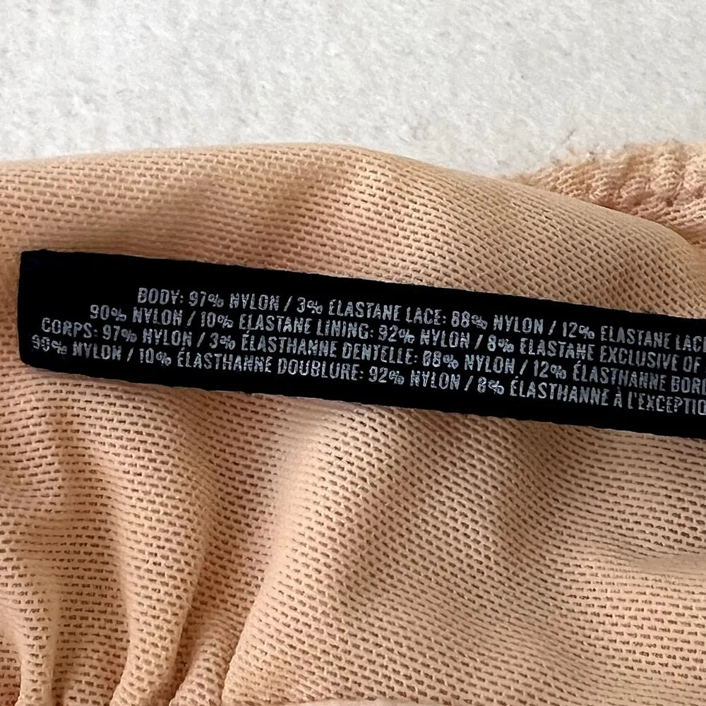 Aerie Peach Lace V-Neck Bralette - Image 7