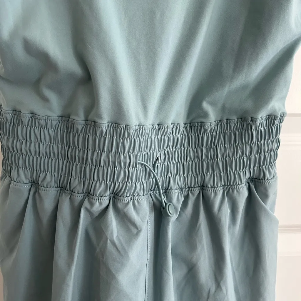 Yogalicious Stevie Romper Tourmaline Blue Size L - Image 3