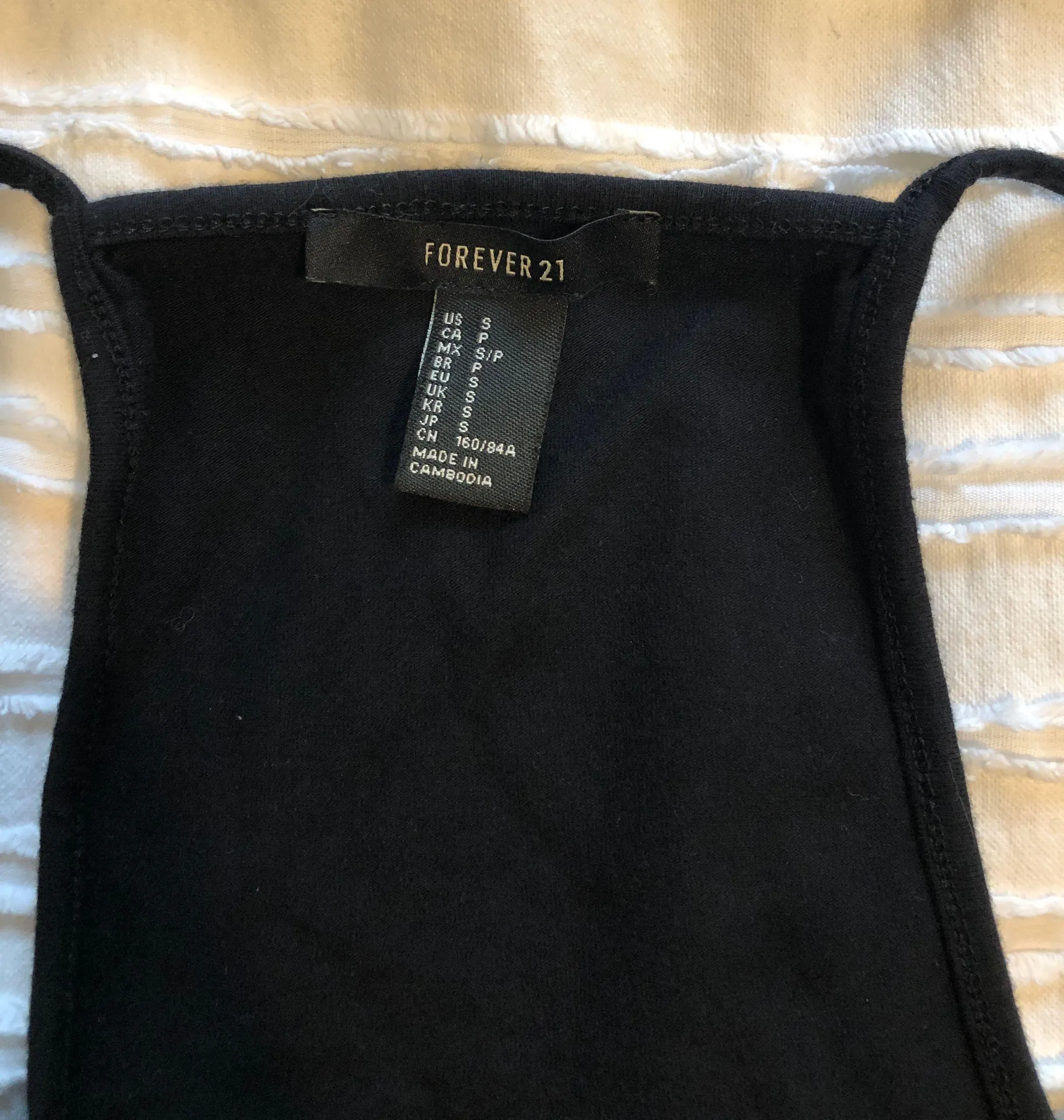 Forever 21 Black Crossover Tank - Image 3