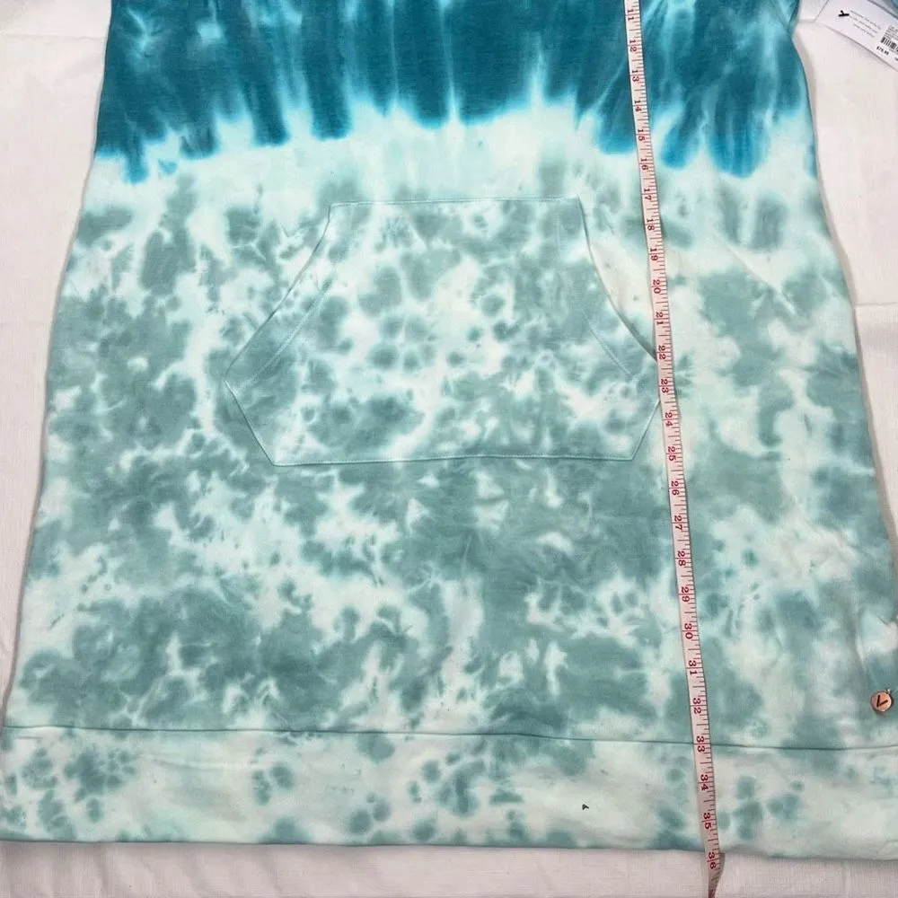 Lane Bryant  Livi Activewear Tie Dye Hooded Sweatshirt Dress (18/20) - Image 13