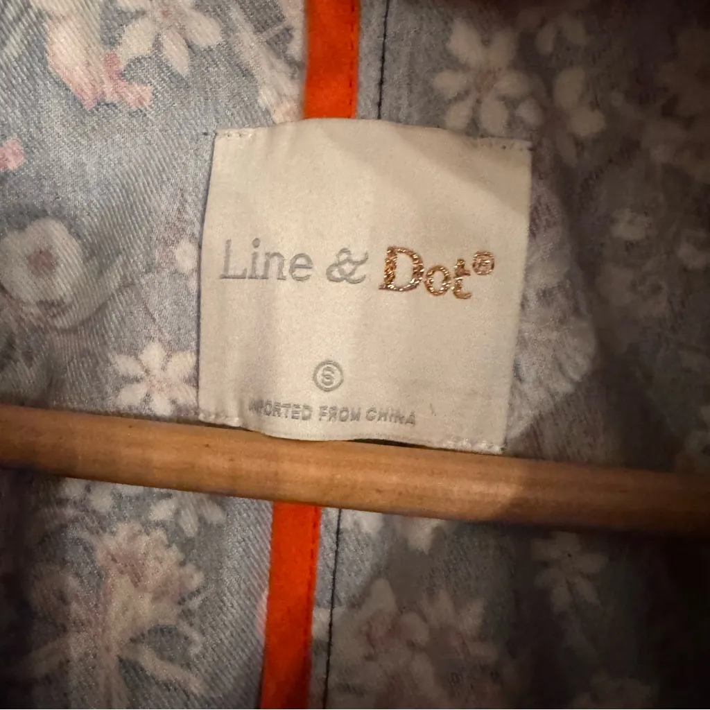 LINE & DOT Floral Trenchcoat‎ - Image 7