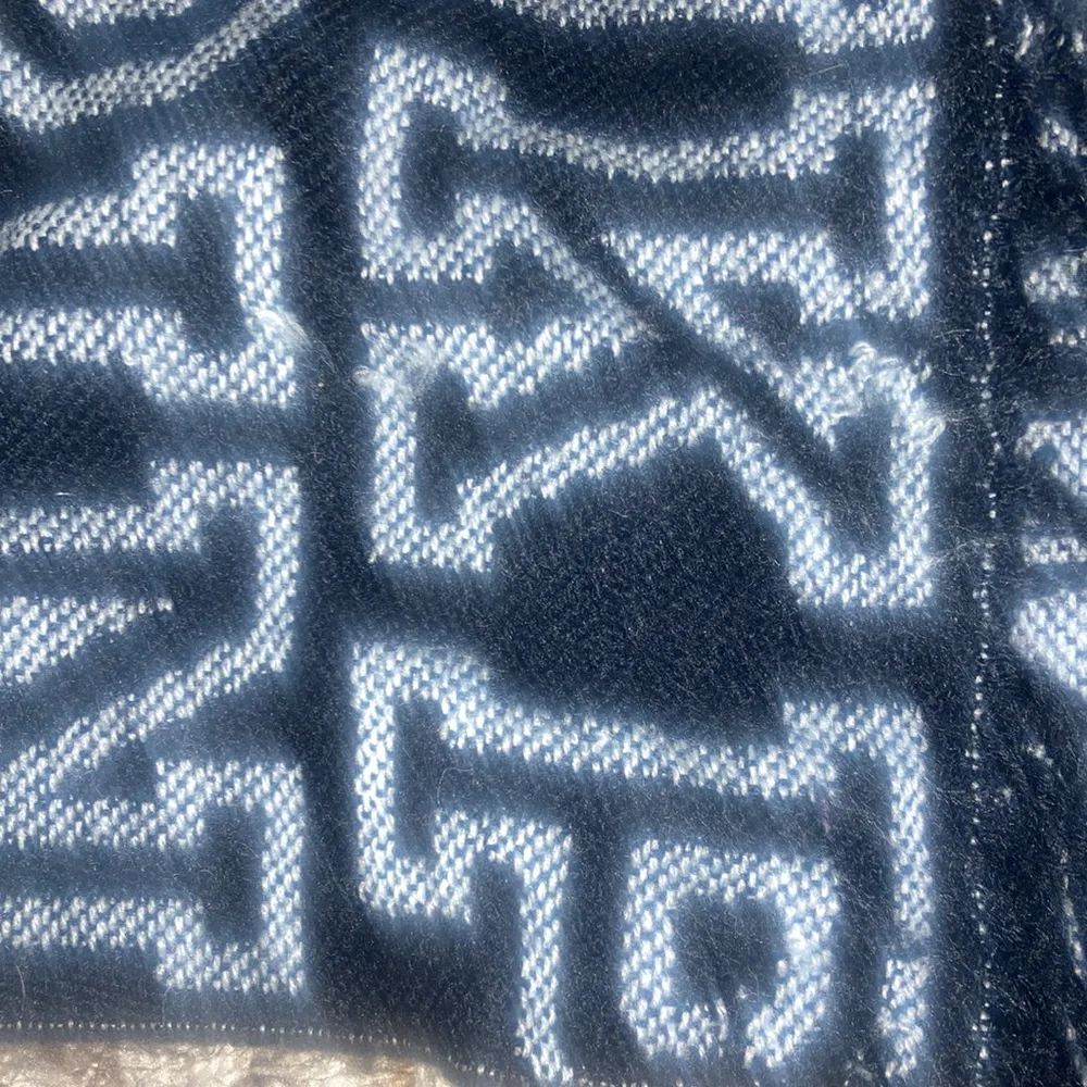 Gray & Black PINK Victoria Secret Shawl Scarf 27” x 88” - Image 10