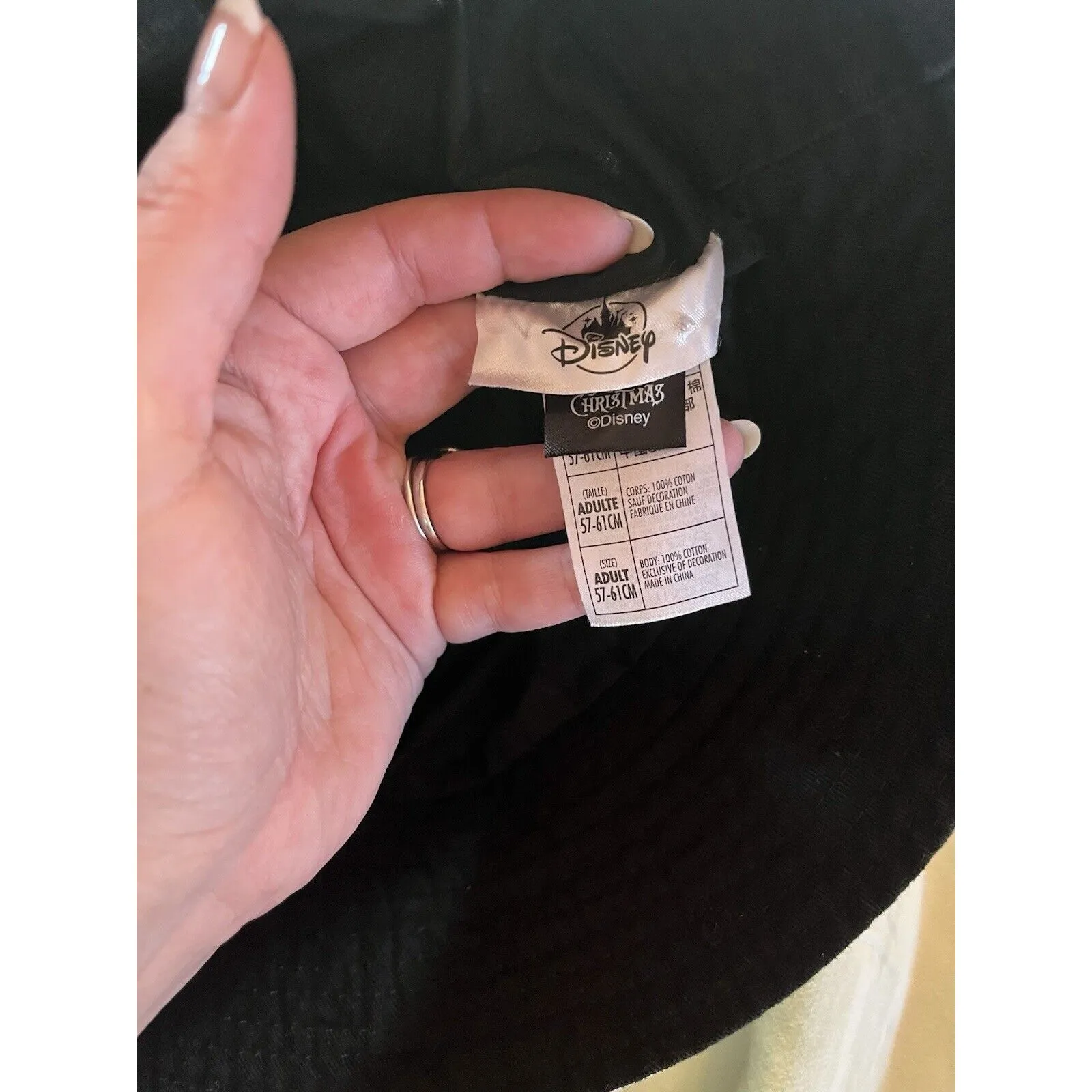 Disney Parks Bucket Hat - Jack Skellington - Faces New Without Tags See Pics - Image 5