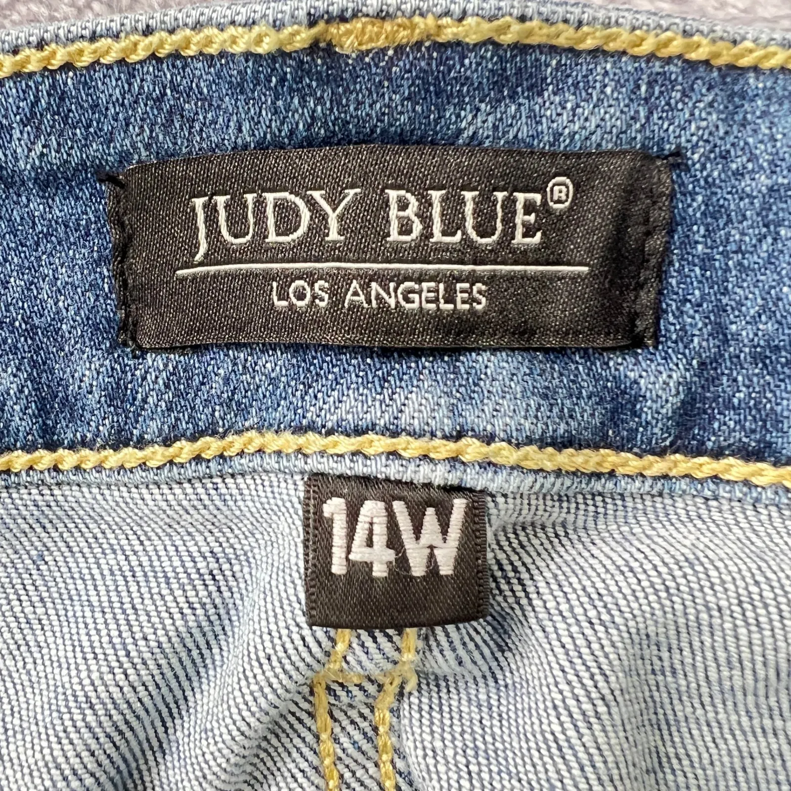 Judy Blue 14W Bootcut Jeans Stretch Denim Los Angeles Casual Style JB82337LTCOPL - Image 3