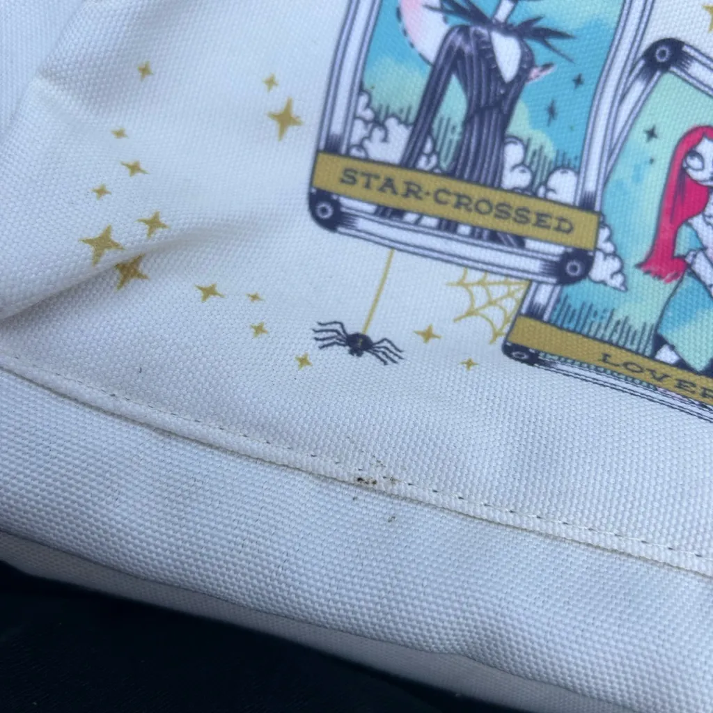 Loungefly The Nightmare Before‎ Christmas Tarot Card Slouch Backpack - Image 13