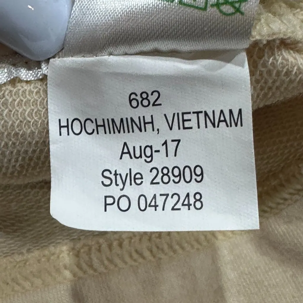 Lilly Pulitzer Tan Half-Zip Popover Jacket Crochet Mock Neck Small‎ Lightweight - Image 10