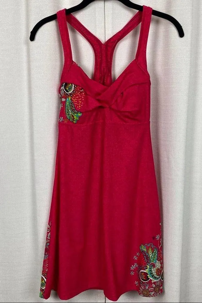 Athleta Pink Montego Floral Salina Bra Top Swim Dress Sz.XS - Image 2